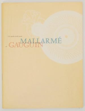 Imagen del vendedor de Un Apres - midi avec Mallarme et Gauguin a la venta por Jeff Hirsch Books, ABAA