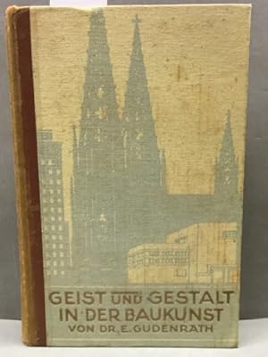 Imagen del vendedor de Geist und Gestalt in der Baukunst. a la venta por Kepler-Buchversand Huong Bach