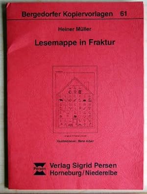 Lesemappe in Fraktur