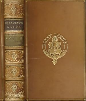 Seller image for The Works of Lord Macaulay. Volume VIII. Speeches and Poems for sale by Barter Books Ltd