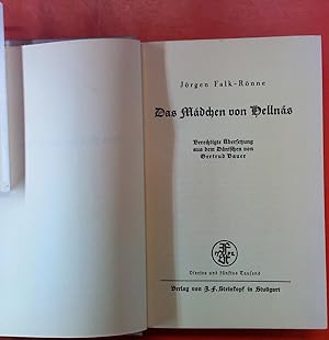 Seller image for Das Mdchen von Hellns. Viertes und Fnftes Tausend for sale by biblion2