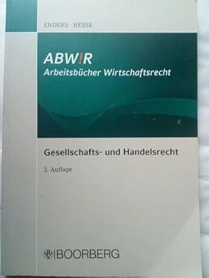 Imagen del vendedor de Gesellschafts- und Handelsrecht a la venta por Versandantiquariat Jena