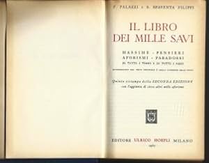 Imagen del vendedor de Il libro dei mille savi a la venta por Booklovers - Novara