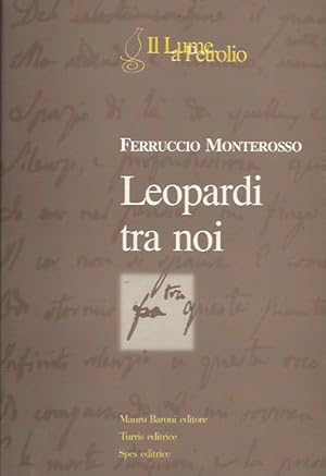 Bild des Verkufers fr Leopardi tra noi zum Verkauf von Booklovers - Novara