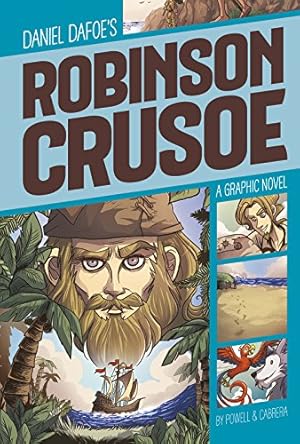 Image du vendeur pour Robinson Crusoe (Graphic Revolve: Common Core Editions) by Defoe, Daniel [Paperback ] mis en vente par booksXpress