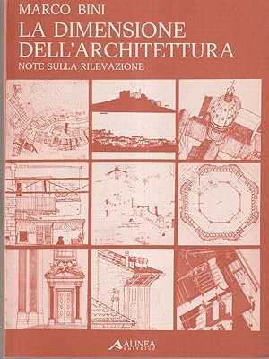 Bild des Verkufers fr La dimensione dell'architettura zum Verkauf von Librodifaccia