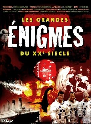 Image du vendeur pour Les grandes ?nigmes du XXe si?cle - Jean-Luc Chabert mis en vente par Book Hmisphres