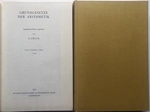 Seller image for Grundgesetze der Arithmetik. Begriffsgeschichtlich abgebildet. for sale by Antiquariat Lohmann