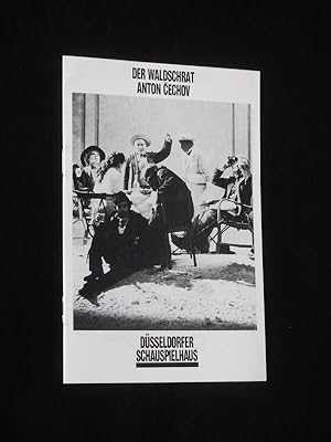 Image du vendeur pour Programm Dsseldorfer Schauspielhaus 1989/90. DER WALDSCHRAT von Cechov. Inszenierung: Wolf-Dietrich Sprenger, Bhne: Raimund Bauer, Kostme: Dorothea Wimmer. Mit Wolfgang Arps, Christiane Lemm, Sabine Berg, Eva Bttcher, Michael Altmann, Peter Siegenthaler, Jele Brckner, Walter Spiske, Peter Harting, Peter Kremer, Jan Biczycki mis en vente par Fast alles Theater! Antiquariat fr die darstellenden Knste