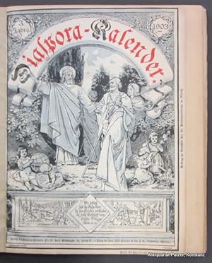 3. u. 4. Jahrgang / 1903/1904 in 1 Band. Zürich, Dr. Matt, (1902-1903). Gr.-8vo. Mit 2 farbigen T...