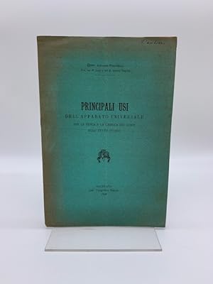 Principali usi dell'apparato universale per la fisica e la chimica dei corpi allo stato fluido