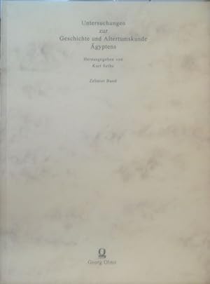 Untersuchungen zur Geschichte und Altertumskunde Ägyptens. Band 10: Dramatische Texte zu altägypt...