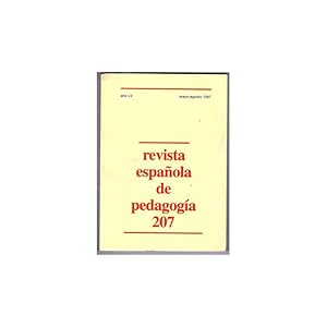 Imagen del vendedor de REVISTA ESPAOLA DE PEDAGOGA 207 a la venta por Librera Salamb