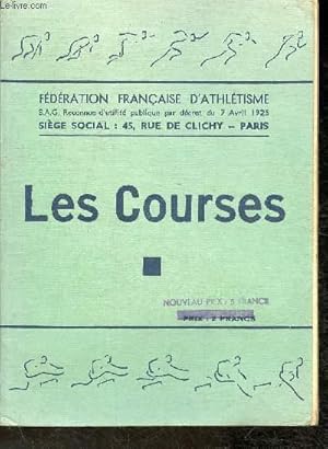 Imagen del vendedor de Les cahiers de l'Athltisme- Les courses(Collection "Fdration Franaise d'Athltisme") a la venta por Le-Livre