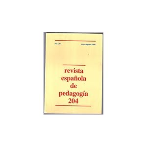 Imagen del vendedor de REVISTA ESPAOLA DE PEDAGOGA 204 a la venta por Librera Salamb