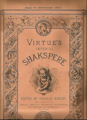 Bild des Verkufers fr Virtue's Imperial SHAKSPERE (Shakespeare) Part 9 zum Verkauf von Peter White Books