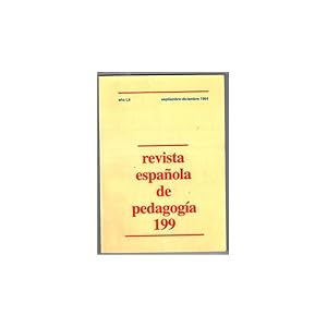 Imagen del vendedor de REVISTA ESPAOLA DE PEDAGOGA 199 a la venta por Librera Salamb