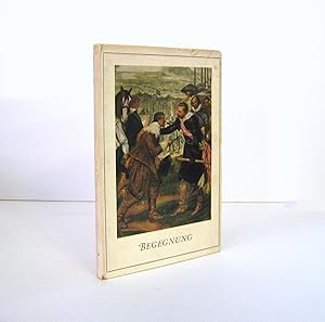 Begugnung, by Reinhold Lindemann, a Collection of Pictures from the World of Art Depicting Encoun...