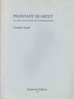 Phantasy Quartet for Two Oboes, Cello (or Bassoon) and Harpsichord (or Piano) - Full Score & Set ...