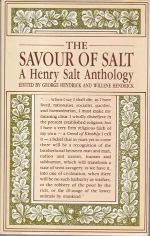 Seller image for The Savour of Salt: A Henry Salt Anthology for sale by Goulds Book Arcade, Sydney