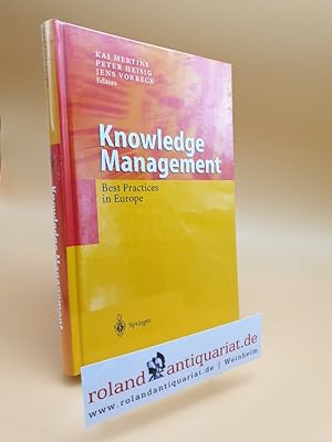 Bild des Verkufers fr Knowledge management : best practices in Europe / Kai Mertins . (ed.) zum Verkauf von Roland Antiquariat UG haftungsbeschrnkt