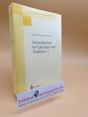 Image du vendeur pour Courant, Richard: Introduction to calculus and analysis Teil: Vol. 1. mis en vente par Roland Antiquariat UG haftungsbeschrnkt