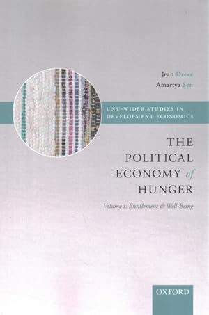 Bild des Verkufers fr Political Economy of Hunger : Entitlement and Well-Being zum Verkauf von GreatBookPricesUK