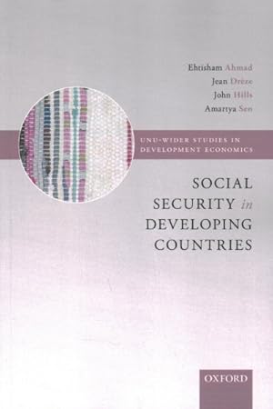 Bild des Verkufers fr Social Security in Developing Countries zum Verkauf von GreatBookPricesUK