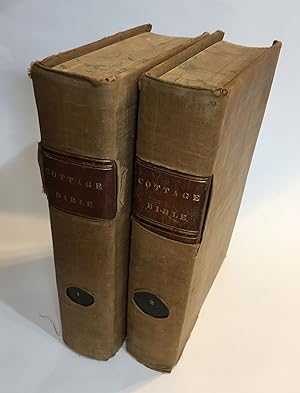 Seller image for [Provincial American Dust Jacket]. The Cottage Bible and Family Expositor.with practical expositions and explanatory notes by Thomas Williams for sale by Michael Laird Rare Books LLC