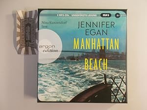 Imagen del vendedor de Manhattan Beach [3 mp3 CDs]. a la venta por Druckwaren Antiquariat