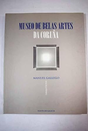 Immagine del venditore per Museo de Belas Artes da Corua venduto da Alcan Libros