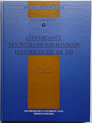 Imagen del vendedor de Concordances des textes de Nag Hammadi, Volume 7: Les Codices XIB, XII, XIII a la venta por Zed Books