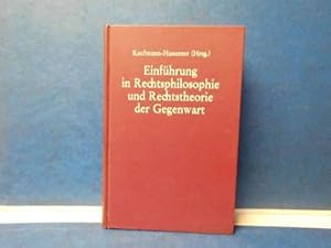 Imagen del vendedor de Einfhrung in Rechtsphilosophie und Rechtstheorie der Gegenwart a la venta por Eugen Kpper