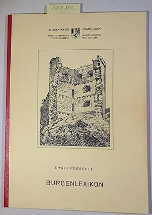 Burgenlexikon - Burgenbuch von Graubünden, zweiter Teil - Nachdruck