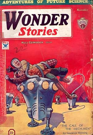 Wonder Stories November 1933