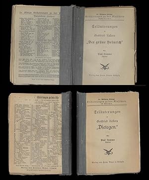 Gottfried Keller. Six Works by Paul Sommer on Stories of the Swiss Author Gottfried Keller : "Die...