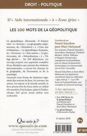 Seller image for Les 100 mots de la gopolitique for sale by Chapitre.com : livres et presse ancienne