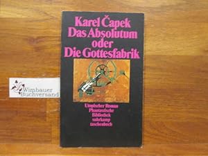 Das Absolutum oder die Gottesfabrik : utopischer Roman. Aus d. Tschech. von Anna AuÅ?edníÄková /...