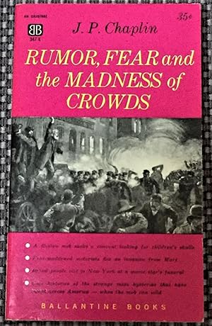 Seller image for Rumor, Fear and the Madness of Crowds for sale by My Book Heaven