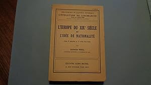 L'europe Du XIXe Siècle et L'idée De nationalité