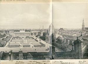 Panorama von Berlin. Vom Kgl. Schlosse aufgenommen. Gestochen von Salathé. 1840