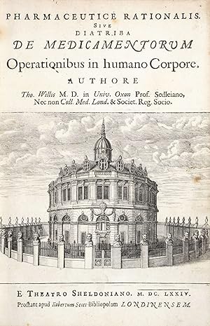 Immagine del venditore per Pharmaceutice rationalis. Sive Diatriba de medicamentorum operationibus in humano corpore venduto da Librairie Historique F. Teissdre