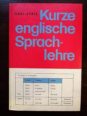 Seller image for Kurze englische Sprachlehre for sale by Rudi Euchler Buchhandlung & Antiquariat