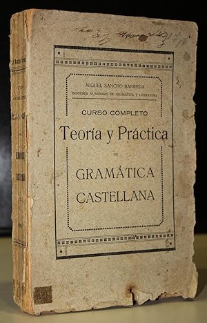 Bild des Verkufers fr Curso completo. Teora y prctica de gramtica castellana. zum Verkauf von MUNDUS LIBRI- ANA FORTES