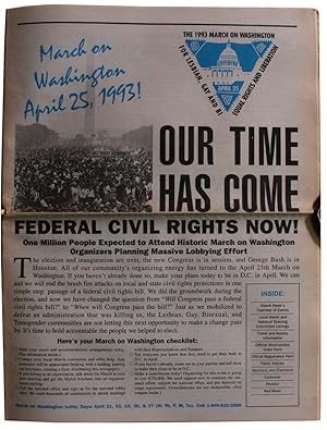 Our Time Has Come. Federal Civil Rights Now!