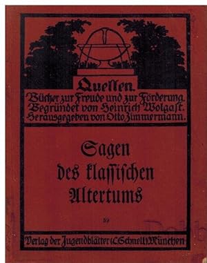 Sagen des klassischen Altertums. 1.Teil: Von Prometheus bis Ödipus. Erstausgabe. Band 59.