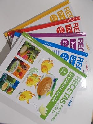 Recetas para bebes y niños (5 tomos)