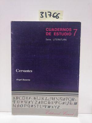 Imagen del vendedor de CUADERNOS DE ESTUDIO 7. CERVANTES a la venta por Librera Circus