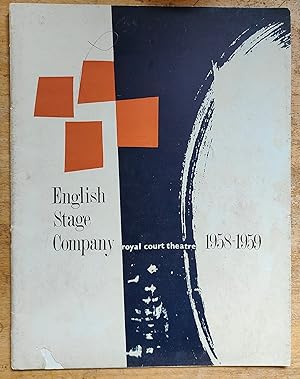 Seller image for English Stage Company 1958-1959 Royal Court Theatre for sale by Shore Books