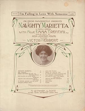 Seller image for Naughty Marietta: I'M Falling in Love with Someone - Sheet Music for sale by Back of Beyond Books